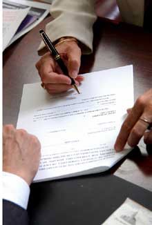 signing a will